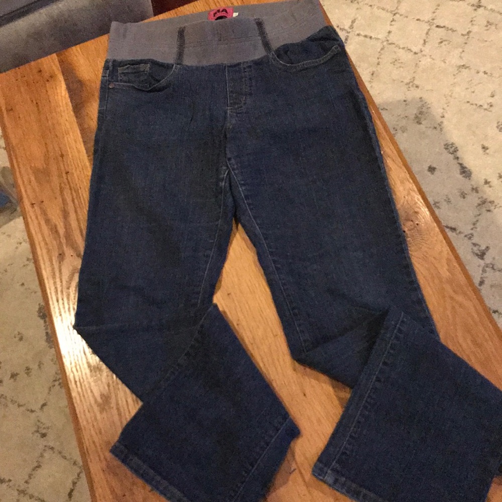 MA Maternity Straight Leg Jeans